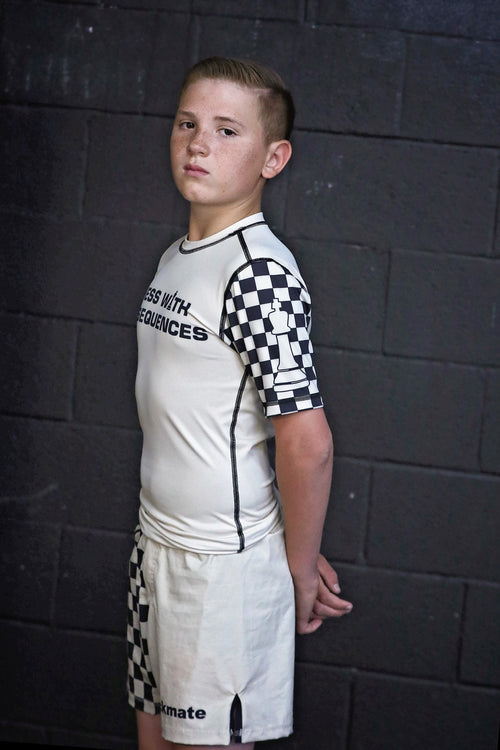 Chess With Consequences Sand Rash Guard