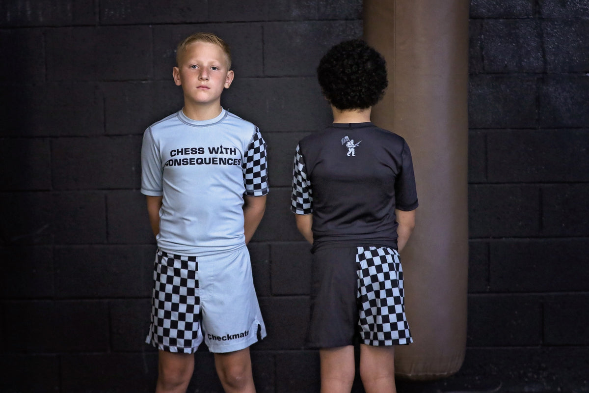 Chess with Consequences Rash Guard