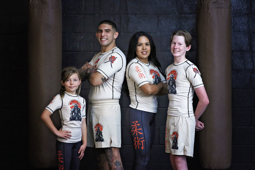 Warrior in a Garden Rash Guard