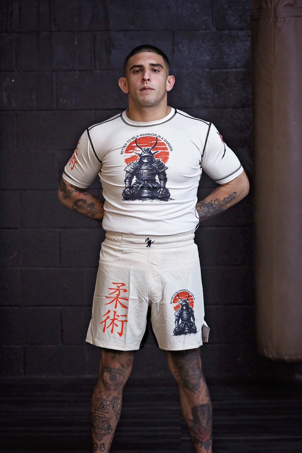Warrior in a Garden Rash Guard