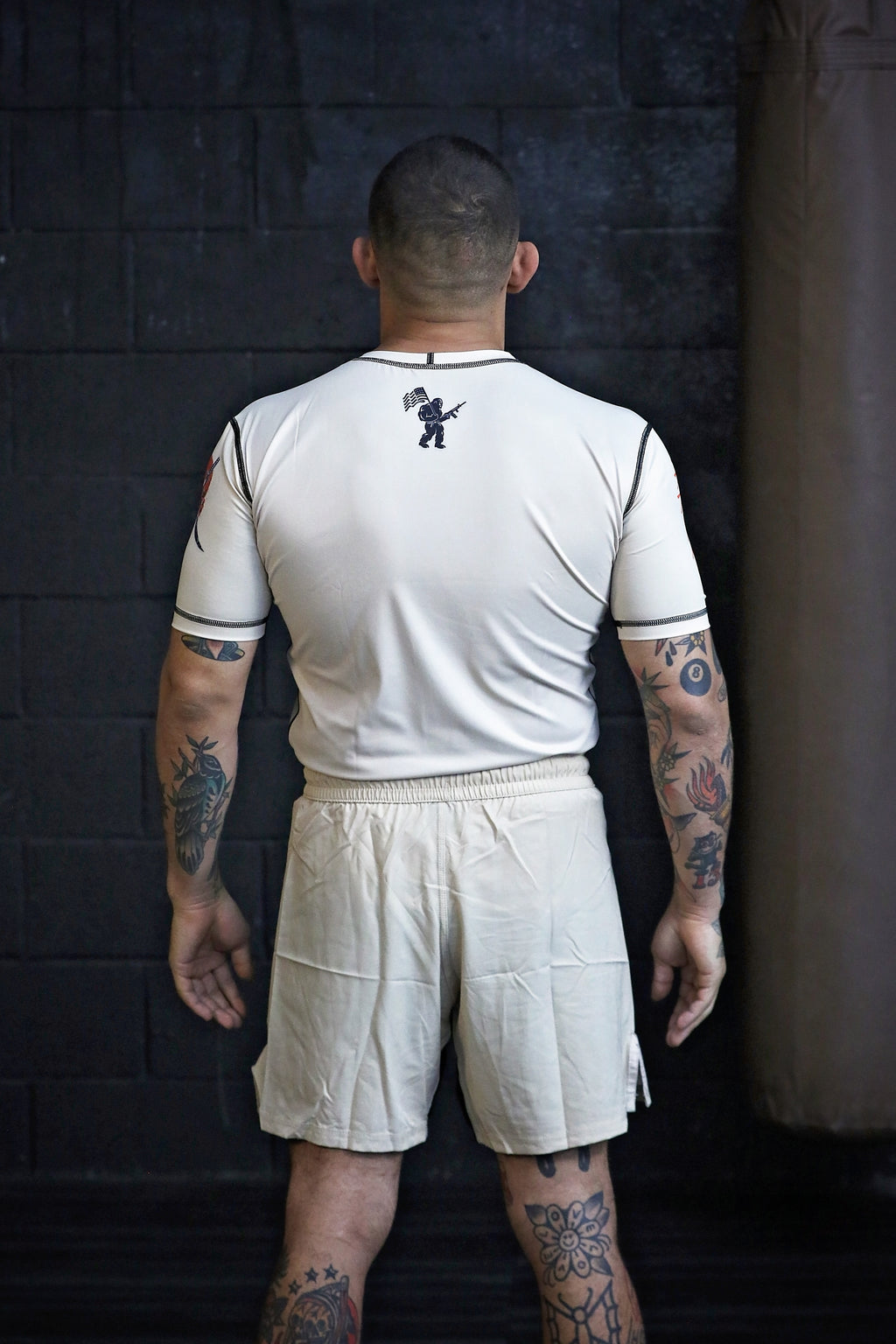 Warrior in a Garden Rash Guard